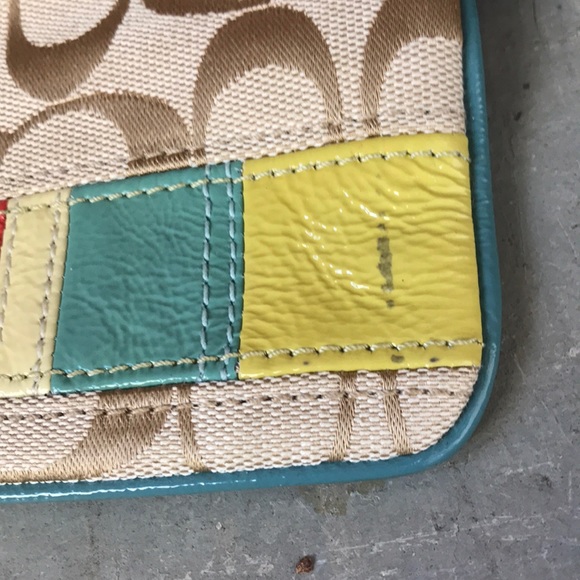 Coach Signature Wristlet - Picture 5 of 7